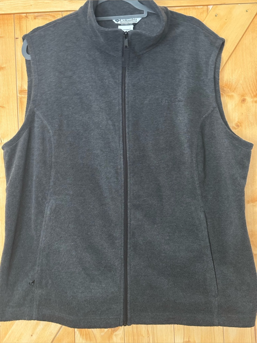 Columbia Women's Benton Springs Fleece Vest - Charcoal‎ Gray / Size 2X